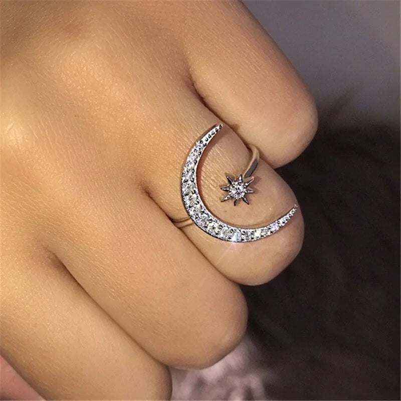 Crescent Moon Ring