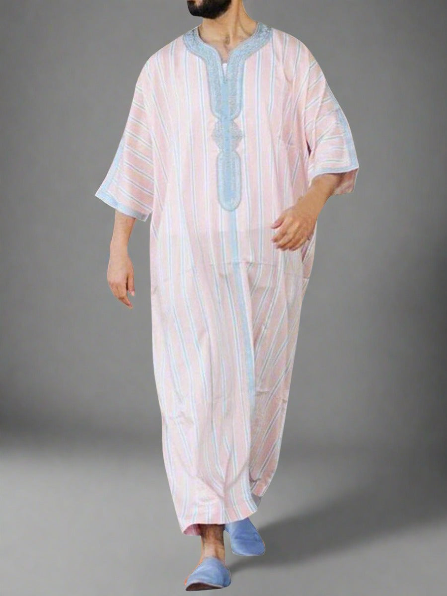 Short Sleeve Arab Style Robe