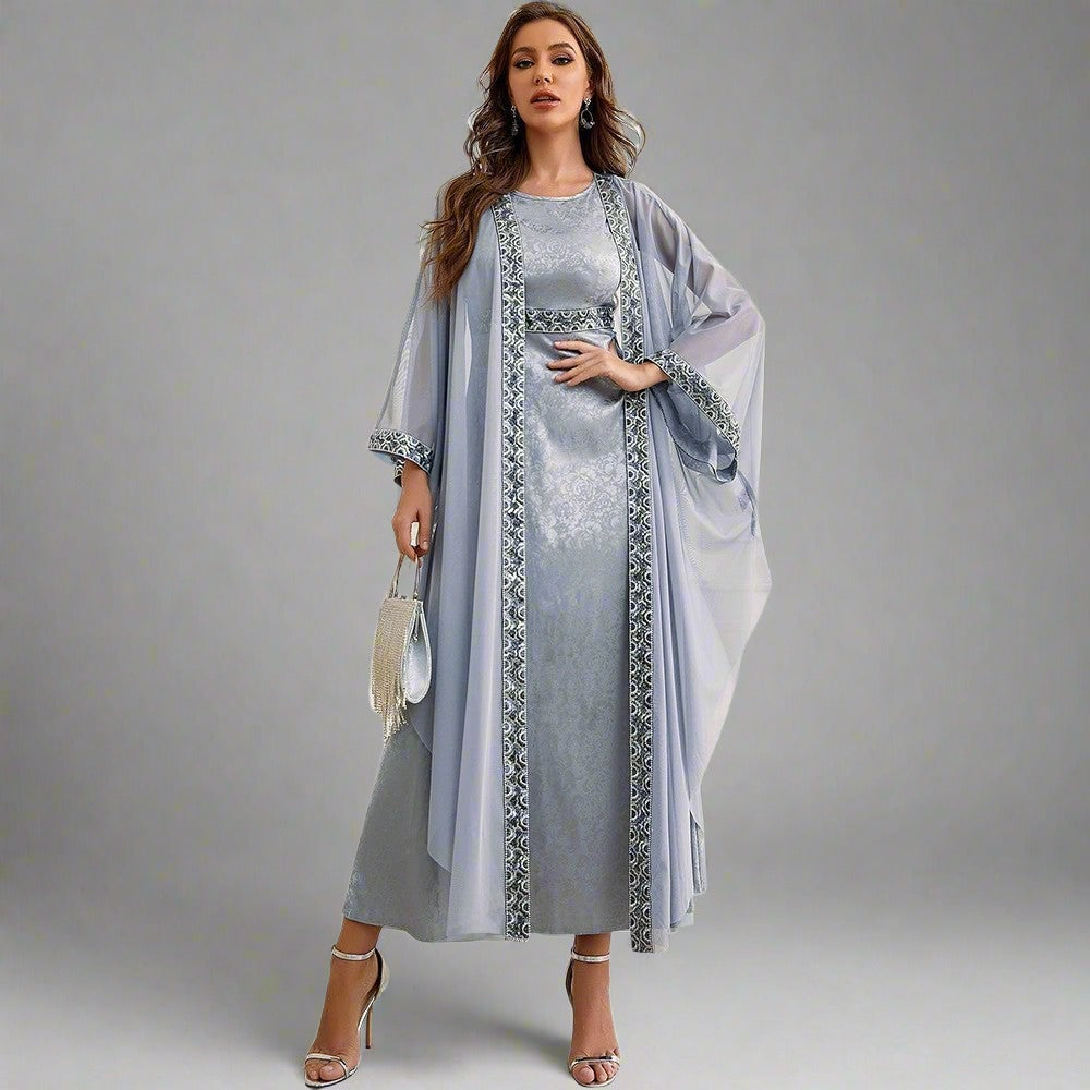 Dubai Abaya with Embroidery