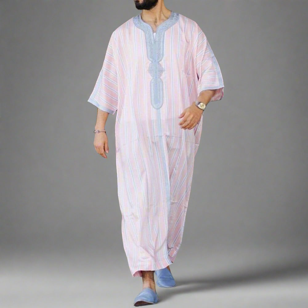 Short Sleeve Arab Style Robe