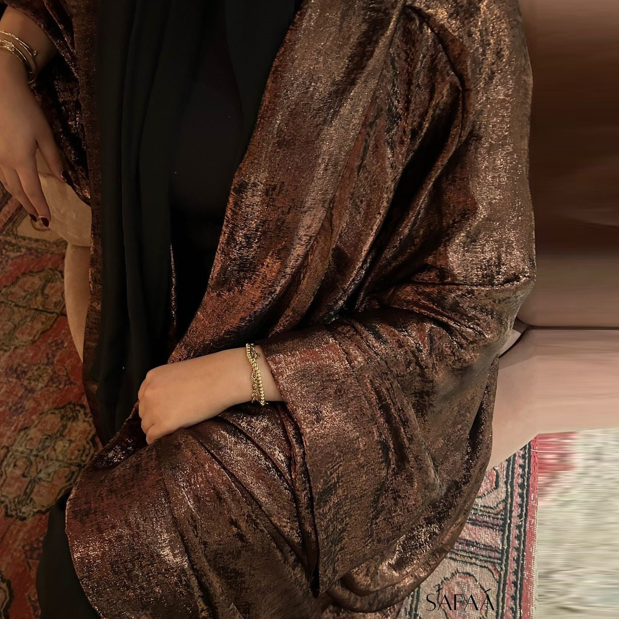 Bronzing Robe Abaya